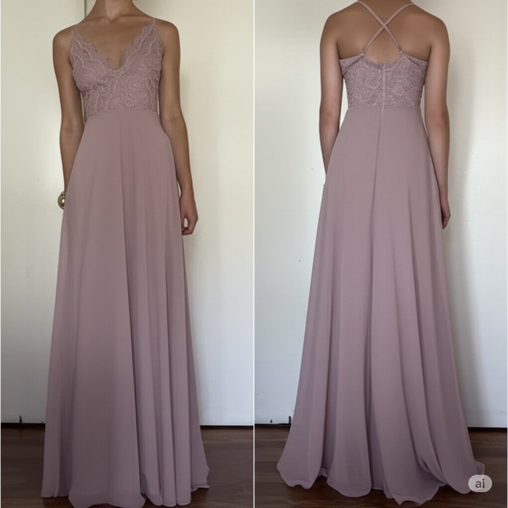 Lulus Mauve Formal Gown